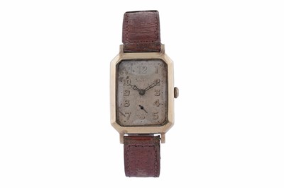 Lot 424 - Rolex for Northern Goldsmiths: a 9ct yellow gold cased manual wind wristwatch