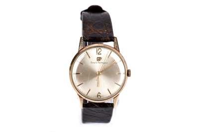 Lot 270 - A Girard Perregaux 9ct gold cased manual wind wristwatch