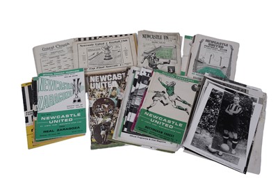 Lot 481 - A collection of Newcastle United football programmes and ephemera