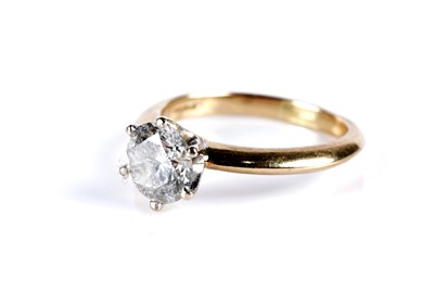 Lot 665 - A single stone solitaire diamond ring