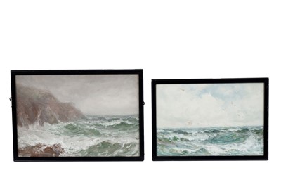 Lot 10 - John Falconer Slater – Two sea views | oil