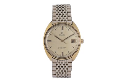 Lot 706 - Omega Seamaster Cosmic: a gold capped cased automatic wristwatch