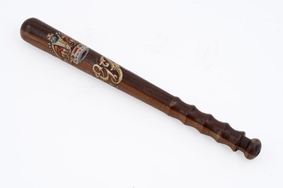 Lot 131 - A George V commemorative truncheon
