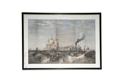 Lot 652 - After John Wilson Carmichael - Tynemouth on Ascension Day | print