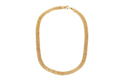 Lot 781 - An Indian 22ct yellow gold bracelet