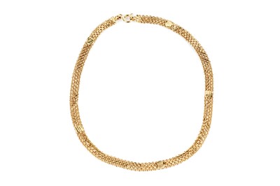 Lot 782 - An Indian 22ct yellow gold bracelet