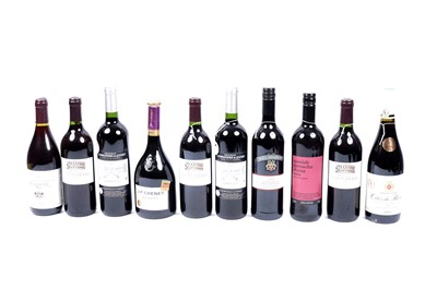 Lot 385 - Ten bottles of red wine