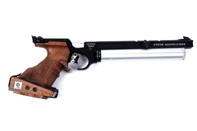 Lot 267 - A Steyr-Mannlicher LP-10 4.5mm precision target air pistol