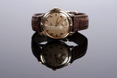 Lot 719 - A Longines 9ct yellow gold cased wristwatch