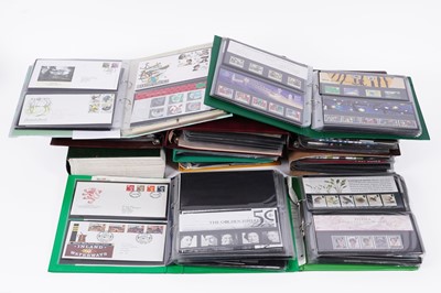 Lot 219 - A collection of British Royal Mail Presentation Packs, Mini Sheets and other mint stamps
