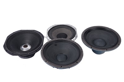Lot 592 - Four guitar speakers