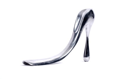 Lot 209 - Manolo Blahnik for Habitat: a polished aluminium shoehorn