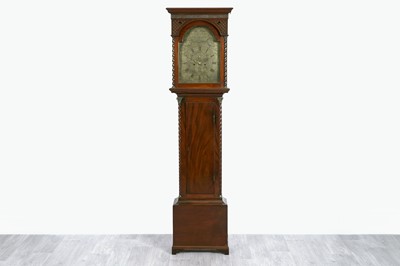 Lot 148 - Alexander Mitchell: a George III mahogany 8-day longcase clock