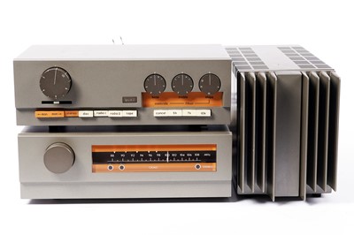 Lot 593 - A collection of Quad hi-fi components
