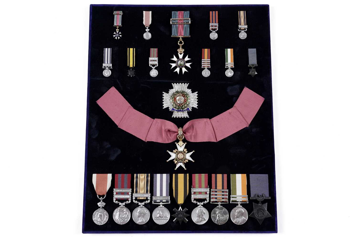Lot 1 - The Decorations and Medals of Surgeon General Sir Edmond Townsend, K.C.B., C.M.G.