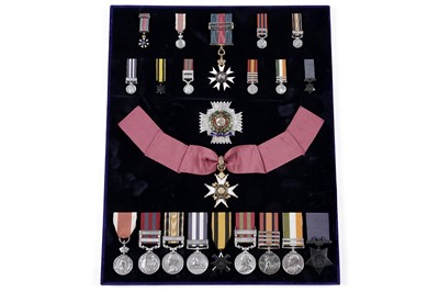 Lot 1 - The Decorations and Medals of Surgeon General Sir Edmond Townsend, K.C.B., C.M.G.