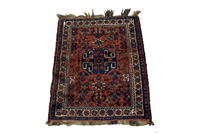 Lot 588 - A Hamadan rug
