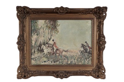 Lot 636 - 20th Century - A Hunting Scene | oil