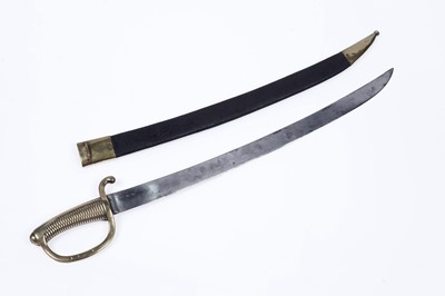 Lot 281 - A French 19th Century infantry briquet sword