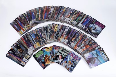Lot 346 - A collection of Star Wars related comic books and graphic novels