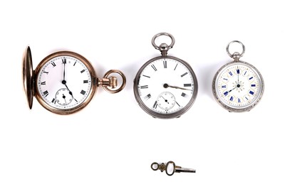 Lot 315 - Three antique pocket watches
