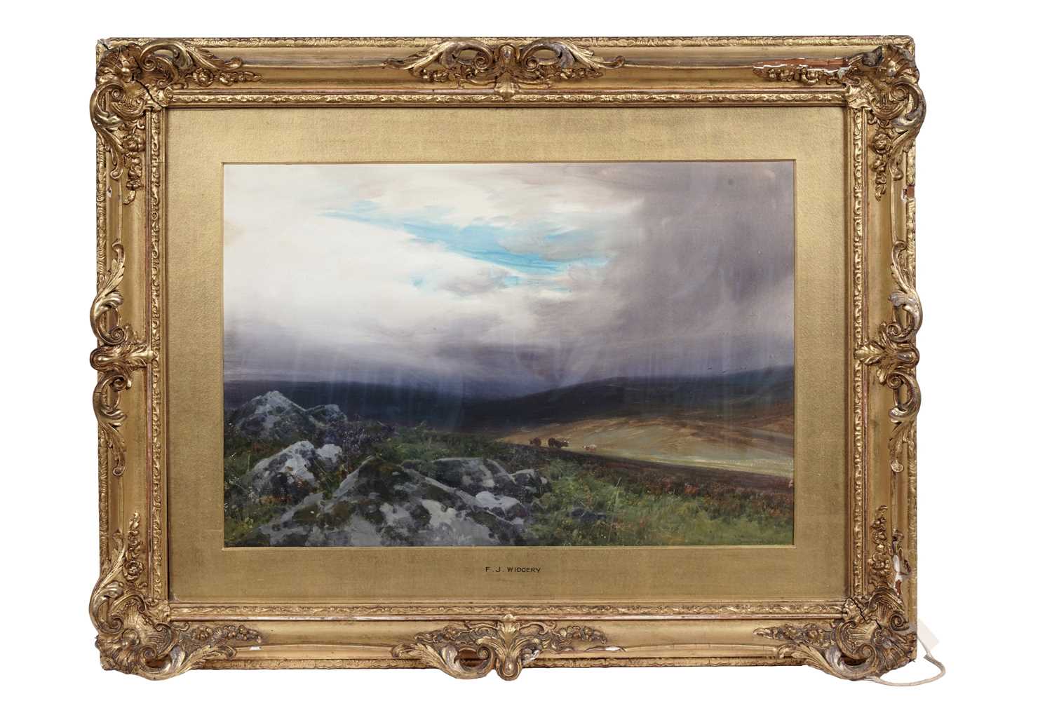 Lot 36 - Frederick John Widgery – Taw Marsh, Belstone | oil