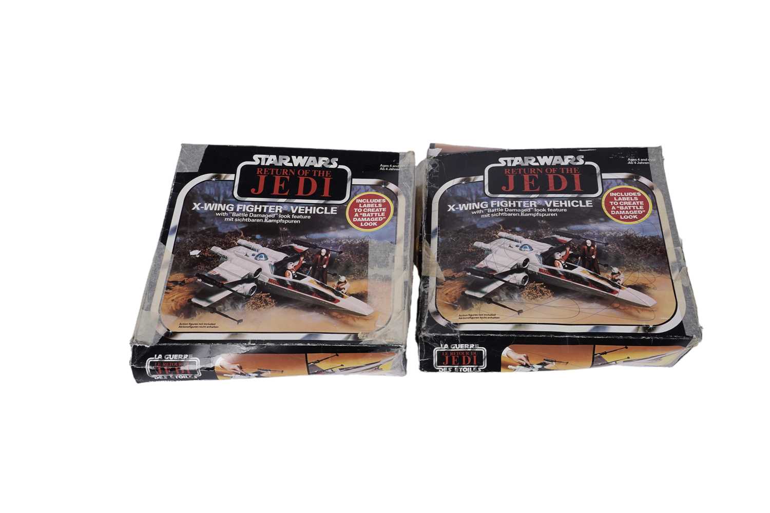 Lot 23 - Two Palitoy Star Wars ‘Return Of The Jedi’ X-Wing Fighter Vehicles