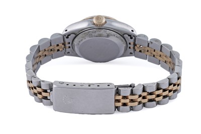 Lot 425 - Rolex Oyster Perpetual Datejust: a steel and gold cased lady's automatic wristwatch