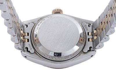 Lot 425 - Rolex Oyster Perpetual Datejust: a steel and gold cased lady's automatic wristwatch