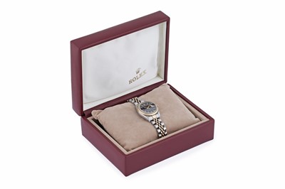Lot 425 - Rolex Oyster Perpetual Datejust: a steel and gold cased lady's automatic wristwatch