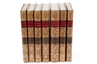 Lot 298 - John Hodgson’s A History of Northumberland, seven vols