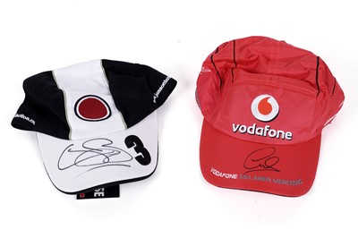 Lot 491 - Two autographed caps