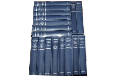 Lot 354 - ﻿A collection of Folio Society Joseph Conrad﻿ works