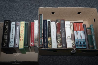 Lot 324A - ﻿A selection of Folio Society books of general interest﻿