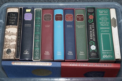 Lot 312 - ﻿A selection of Folio Society books relating to history