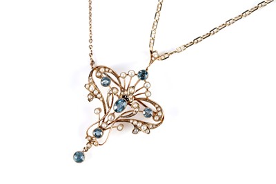 Lot 791 - An Edwardian brooch/pendant