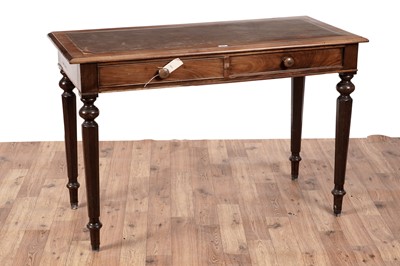 Lot 443 - A Victorian mahogany writing desk