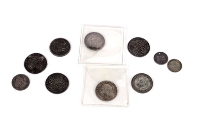 Lot 196 - A selection of mainly pre-1919 coinage