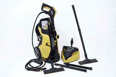 Lot 476 - A Karcher K7 pressure washer and accessories