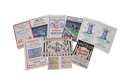 Lot 464 - Newcastle United Cup ephemera
