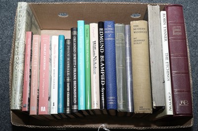 Lot 262 - A selection of books relating to prints