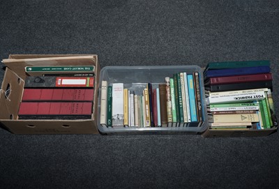 Lot 347 - A selection of books relating to cricket; and a collection of cricket cards