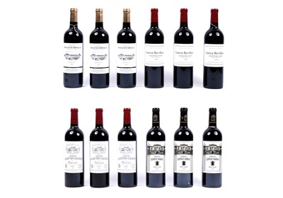 Lot 372 - A mixed case of French red wine