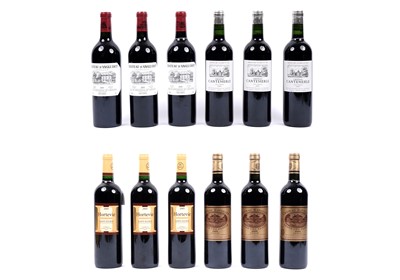 Lot 377 - A mixed case of French red wine