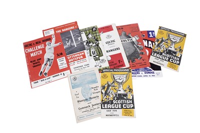 Lot 467 - Scottish Cup game programmes