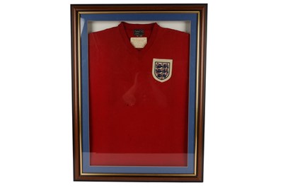 Lot 450 - A framed vintage Bukta Zeebux England away strip