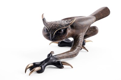 Lot 744 - Tim 'Frogman' Cotterill - 'Big foot' | patinated bronze