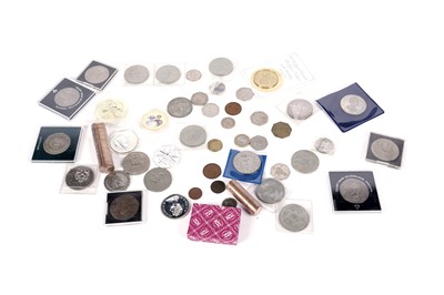 Lot 207 - A collection of mostly second-half 20th Century British coins