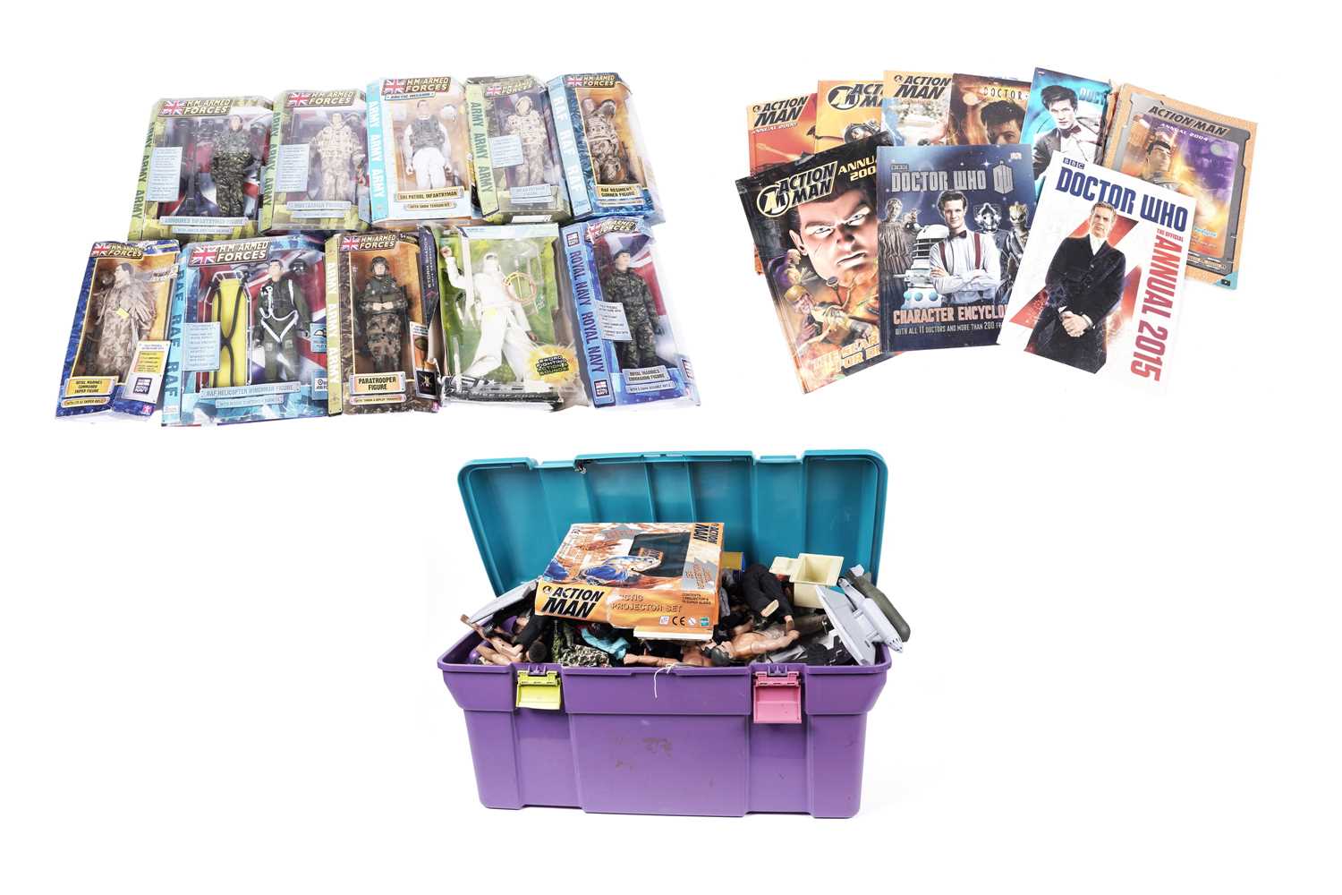 Lot 29 - A collection of 1990’s and later Action Men figures, mainly Hasbro