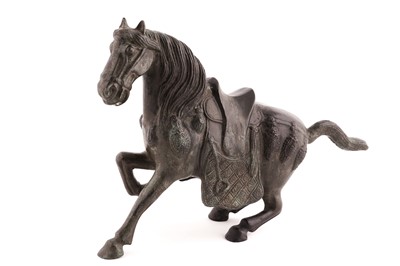 Lot 234 - A 20th Century bronze Tang style study of a horse